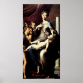 マドンナとロングネックbyパルミジャーノ ポスター (正面)