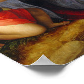 マドンナと乳児聖ヨハネの子 ポスター (角)