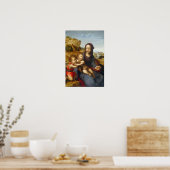 マドンナと乳児聖ヨハネの子 ポスター (キッチン)