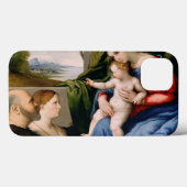 マドンナと乳児聖ヨハネの子 Case-Mate iPhoneケース (裏面 (横))