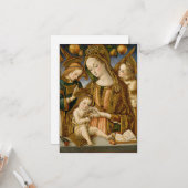 マドンナと二天使の子供 カード (正面/裏面インサイチュ)