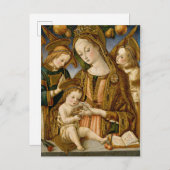マドンナと二天使の子供 ポストカード (正面/裏面)