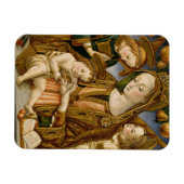 マドンナと二天使の子供 マグネット (横)