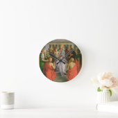マドンナと八聖人の子、1520年代 ラウンド壁時計 (ホーム)