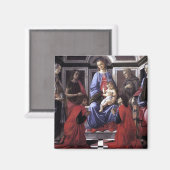 マドンナと六聖人の子供 – Botticelli - c マグネット (正面/裏面)