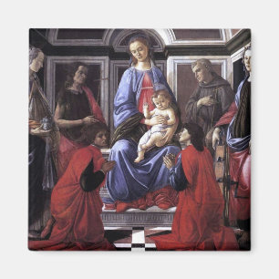 マドンナと六聖人の子供 – Botticelli - c マグネット