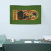 マドンナと即位した子の旗 横断幕 (トレードショー)