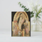 マドンナと即位 ポストカード (スタンド正面)