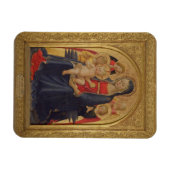 マドンナと天使との子, c.1467 (油のペイン) マグネット (横)