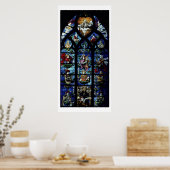 マドンナと天使とポートレートが反射する子 ポスター (キッチン)