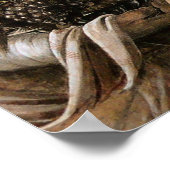 マドンナと天使と子供 – Botticelli - c1470 ポスター (角)