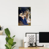 マドンナと天使のポスター付きの子供 ポスター (ホームオフィス)