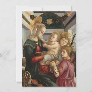マドンナと天使の子供   Botticelli