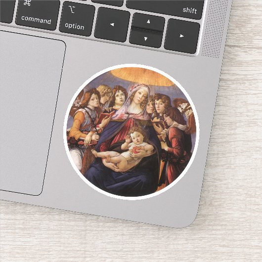 マドンナと天使の子供Sandro Botticelli シール (詳細)