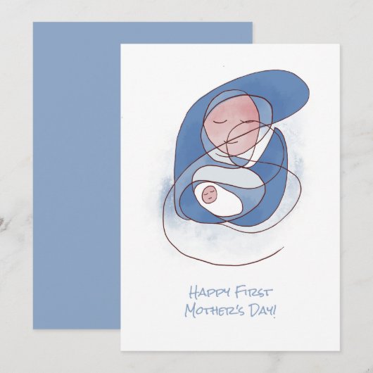 マドンナと子どもの母の日 (正面/裏面)