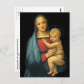 マドンナと子ども、マドンナ・デル・グランデュカバイラファエル ポストカード (正面/裏面)