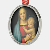 マドンナと子ども、マドンナ・デル・グランデュカバイラファエル メタルオーナメント (左)