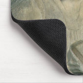 マドンナと子ども、ミケランジェロによるトンド・ピッティ マウスパッド (コーナー)