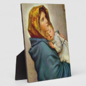 マドンナと子のロベルト・フェルッツィ フォトプラーク (側面)