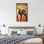 マドンナと子の即位1260 キャンバスプリント (インサイチュ (寝室))