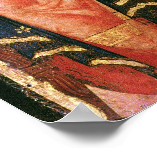 マドンナと子の即位1260 ポスター (角)