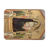 マドンナと子の即位， c.1300-03 （プリリスタ） マグネット (横)