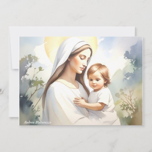 マドンナと子イエス (正面)