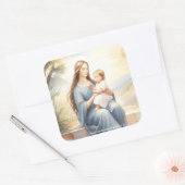 マドンナと子イエス スクエアシール (封筒)