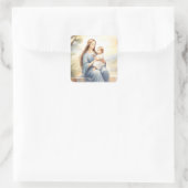 マドンナと子イエス スクエアシール (バッグ)