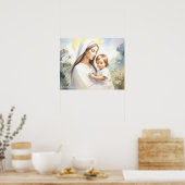 マドンナと子イエス ポスター (キッチン)