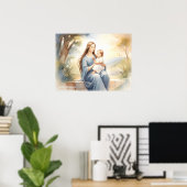 マドンナと子イエス ポスター (ホームオフィス)