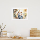 マドンナと子イエス ポスター (キッチン)