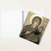 マドンナと子カトリックDIY プランナー手帳 (ディスプレー)