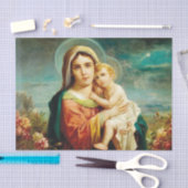 マドンナと子バイハンス・ザッツカ 薄葉紙 (クラフト)