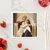 マドンナと子供とジョンのバプテスト，デコページ スタンダードカクテルナプキン (インサイチュ)