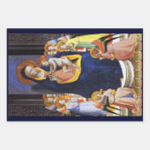 マドンナと子供と天使,聖人フラアンジェリコ ラッピングペーパーシート (正面2)