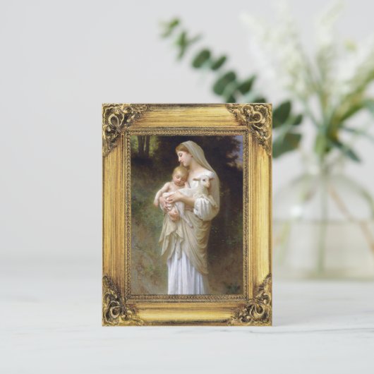 マドンナと子供のクリスマス シーズンポストカード (スタンド正面)