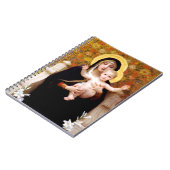 マドンナと子供のクリスマス ノートブック (左側)