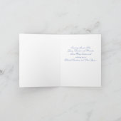 マドンナと子供の宗教クリスマスカード シーズンカード (内部)