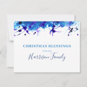 マドンナと子供の美しい水色 シーズンカード (裏面)