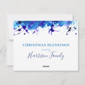 マドンナと子供の美しい水色 シーズンカード (裏面)