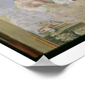 マドンナと子供、テーブルからの詳細 ポスター (角)