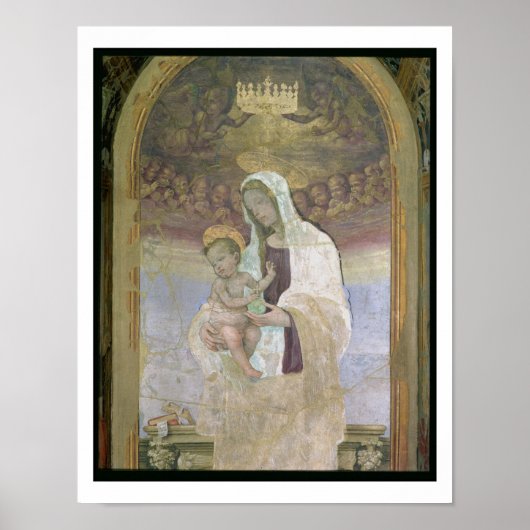 マドンナと子供、テーブルからの詳細 ポスター (正面)