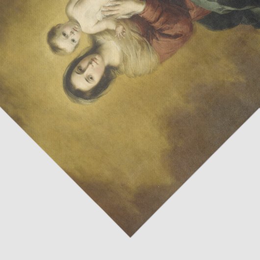 マドンナと子供、ファインアートクリスマスティッシュペーパー 薄葉紙 (詳細)