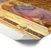 マドンナと子供(ルーチェライマドンナ) 1285 (tempera) ポスター (角)