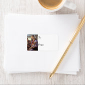 マドンナと子供 ヴィンテージ ギフトタグ ラベル (インサイチュ)