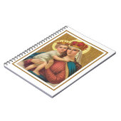 マドンナと子供…仕訳帳 ノートブック (左側)