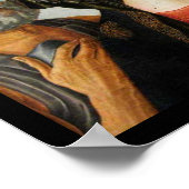 マドンナと子供、聖ジェロームとマリア・マグダレネ ポスター (角)