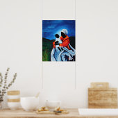 マドンナと子供 – 2008年の最初の言葉 ポスター (キッチン)