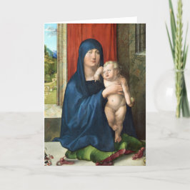マドンナと子供 – Albrecht Durer - c1496 シーズンカード